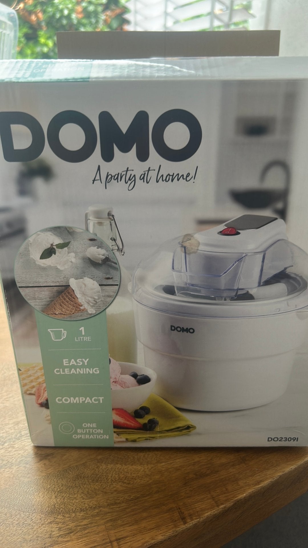 Domo ijsmachine, Ophalen, Zo goed als nieuw