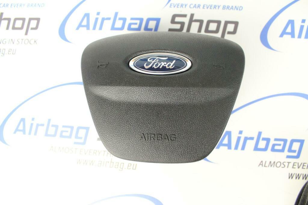 Airbag set Paneel set zwart Ford Transit custom 2012 – 2023, Auto-onderdelen, Gebruikt, Ophalen of Verzenden