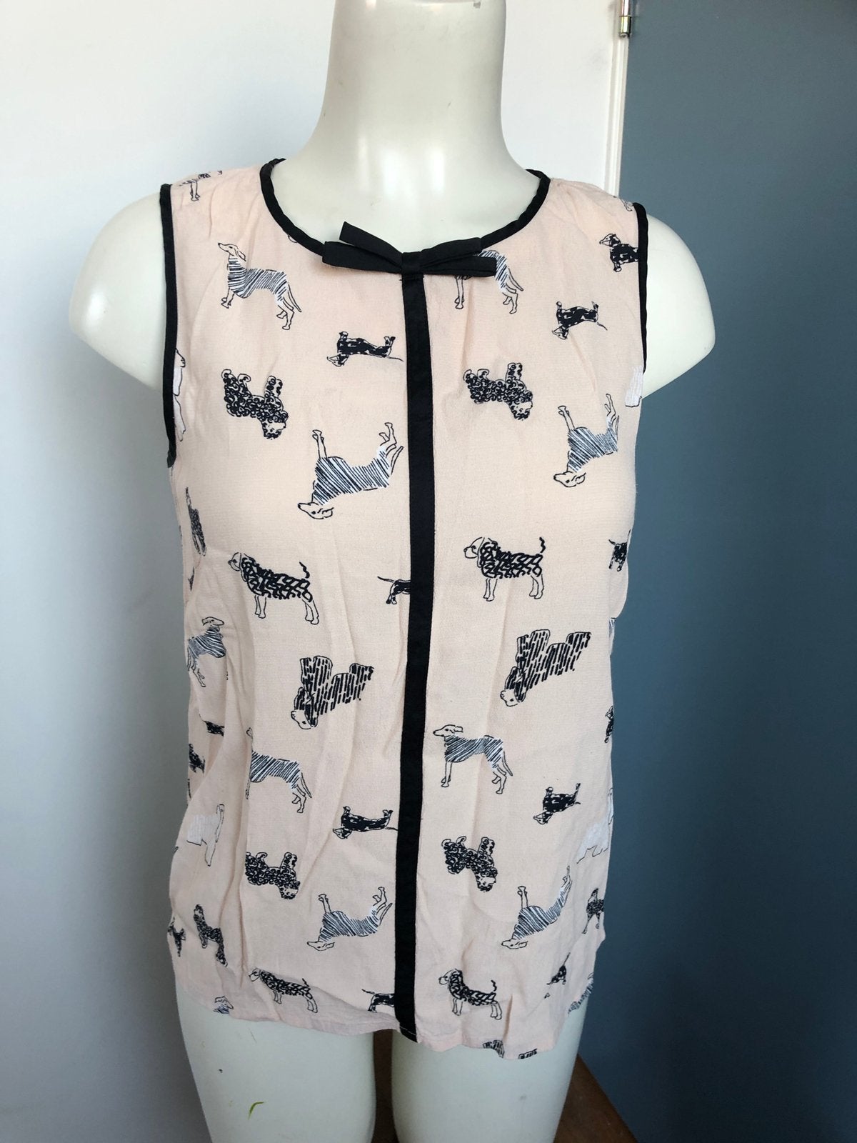 Steps lichtroze poedel top tanktop honden xs 34, Ophalen of Verzenden, Zo goed als nieuw, X, Roze