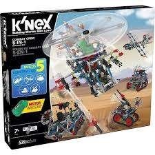 knex COMBAT CREW 5-IN-1 BOUW SET + GRATIS LAND ROCKET RACER, Ophalen, Gebruikt, K'nex