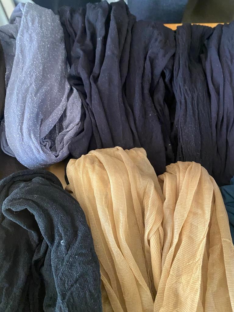 Diverse panty's maat S en M, Maat 36/38 (S), Zwart, Ophalen of Verzenden, Panty