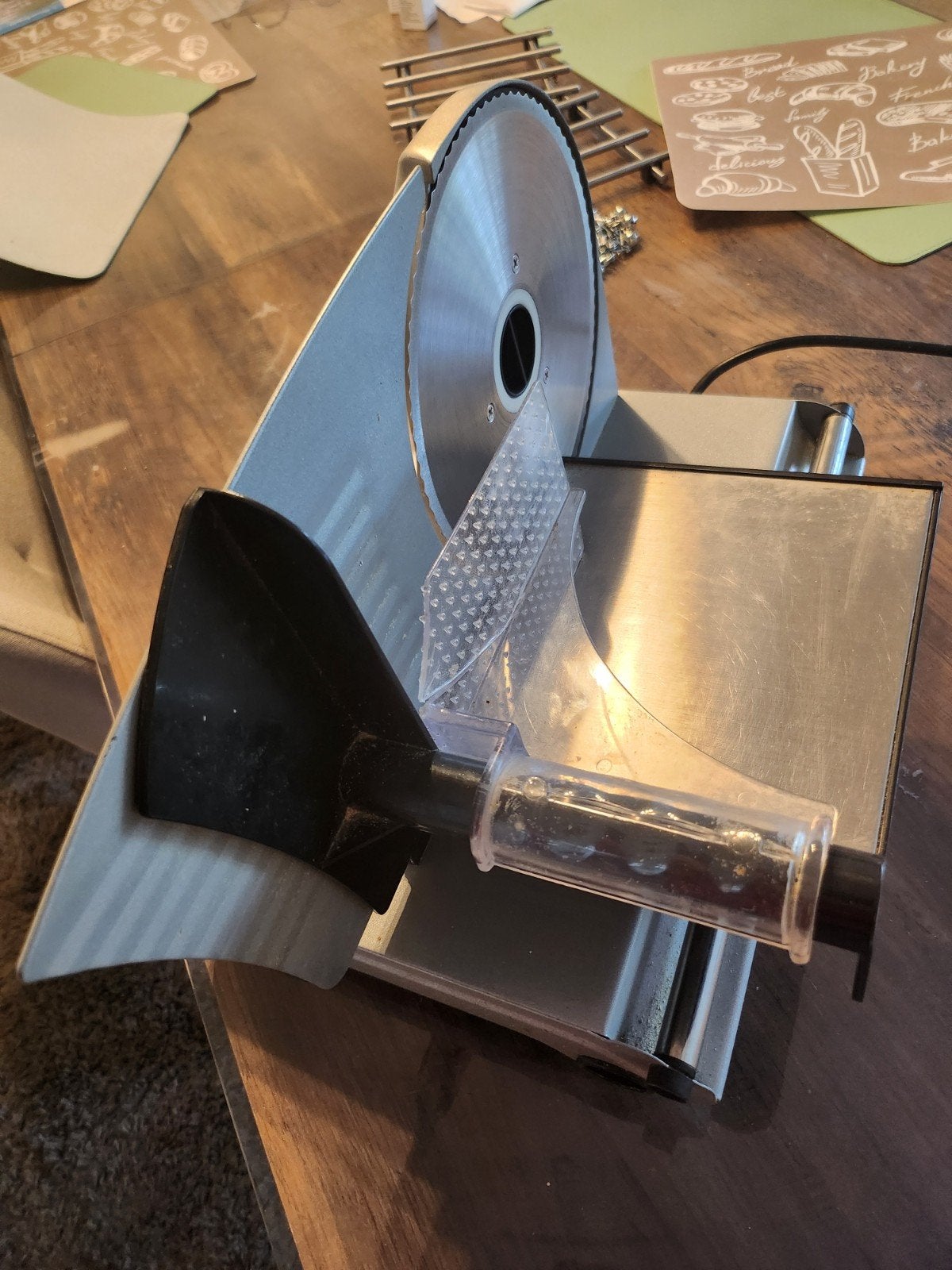 Tomado Snijmachine met extra mes, Ophalen, Gebruikt