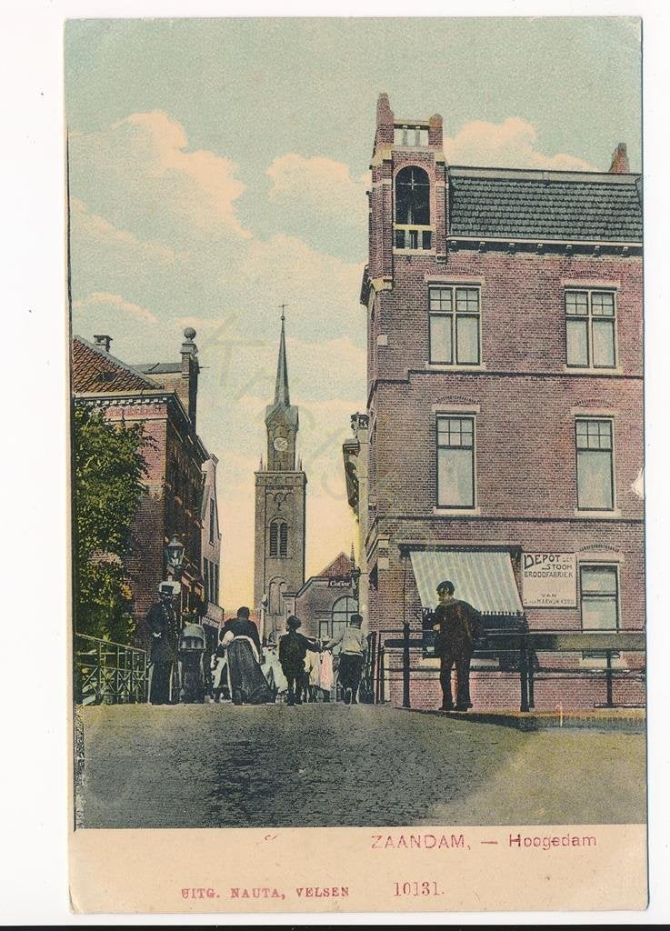 Zaandam - Hoogedam [003-6530, Verzenden, Voor 1920, Ongelopen, Noord-Holland