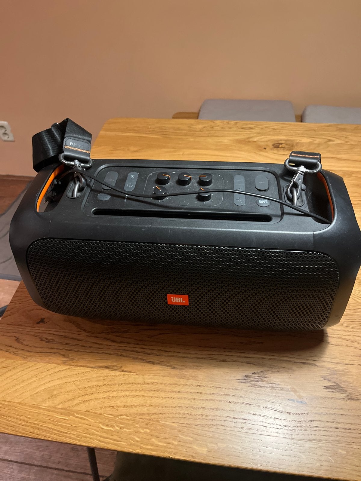 JBL Partybox On-The-Go Speaker met draadloze Microfoon, JBL, Overige typen, Ophalen of Verzenden, Zo goed als nieuw