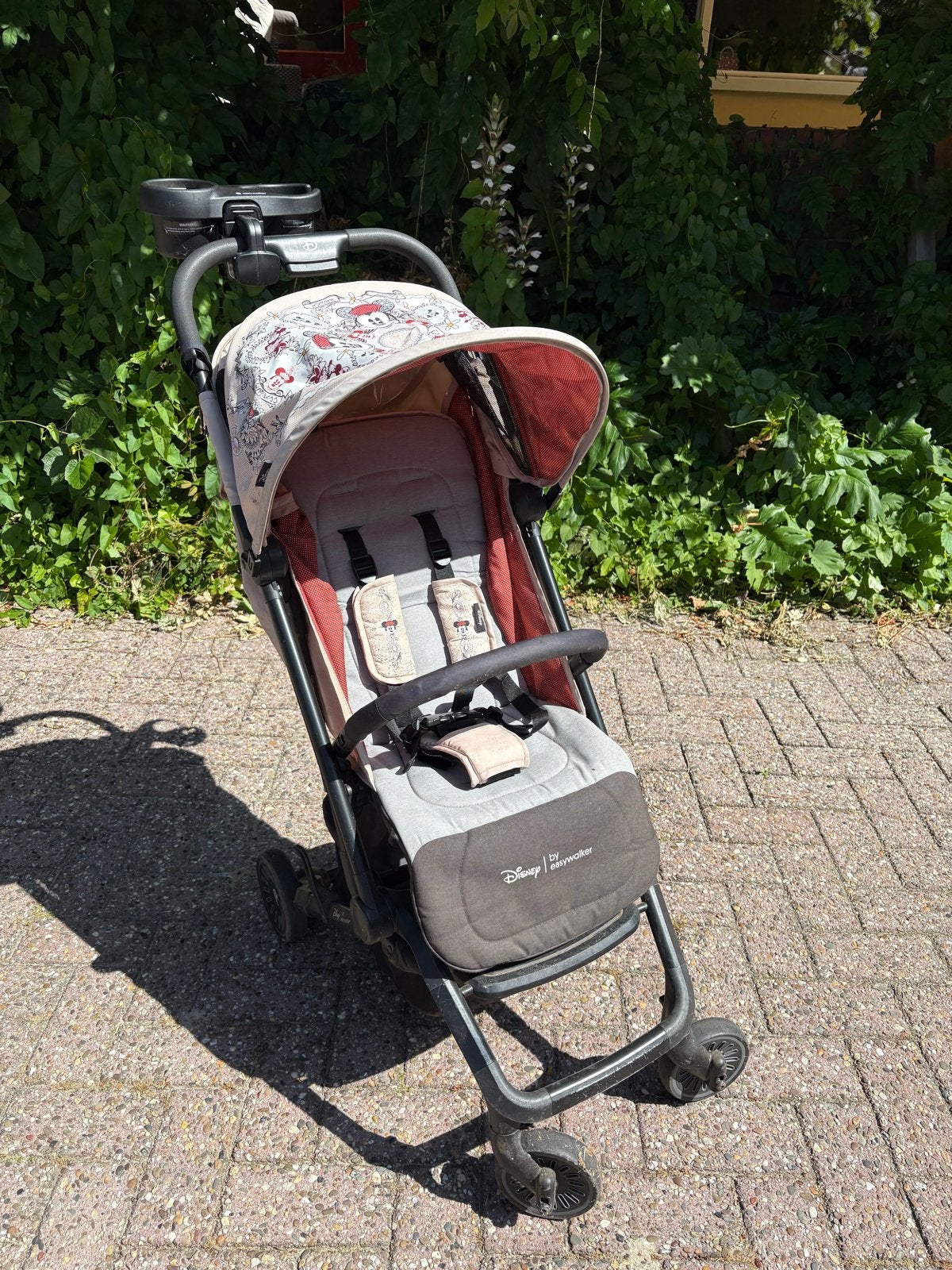 Easywalker Disney Minnie Mouse buggy, Ophalen, Gebruikt, Overige merken, Verstelbare rugleuning