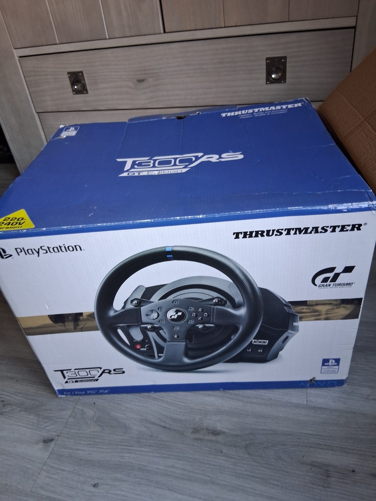 Thrustmaster T300RS GT Edition Stuur met Pedalen, Spelcomputers en Games, Ophalen, Racestuur, Force feedback, PlayStation