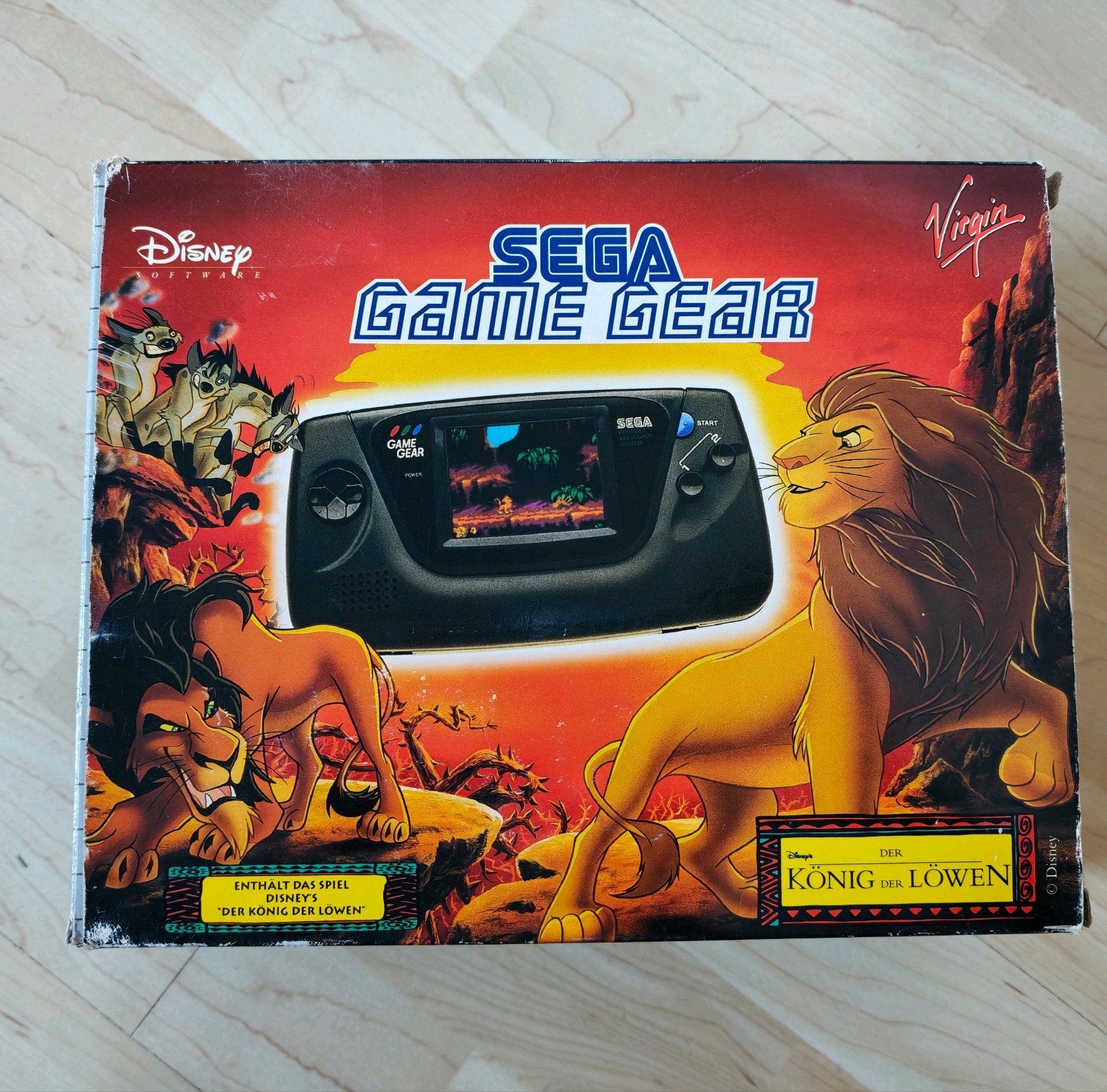 Sega Game Gear Disney Lion King Pack Bundel, Spelcomputers en Games, Game Gear, Ophalen of Verzenden, Met 1 controller, Gebruikt