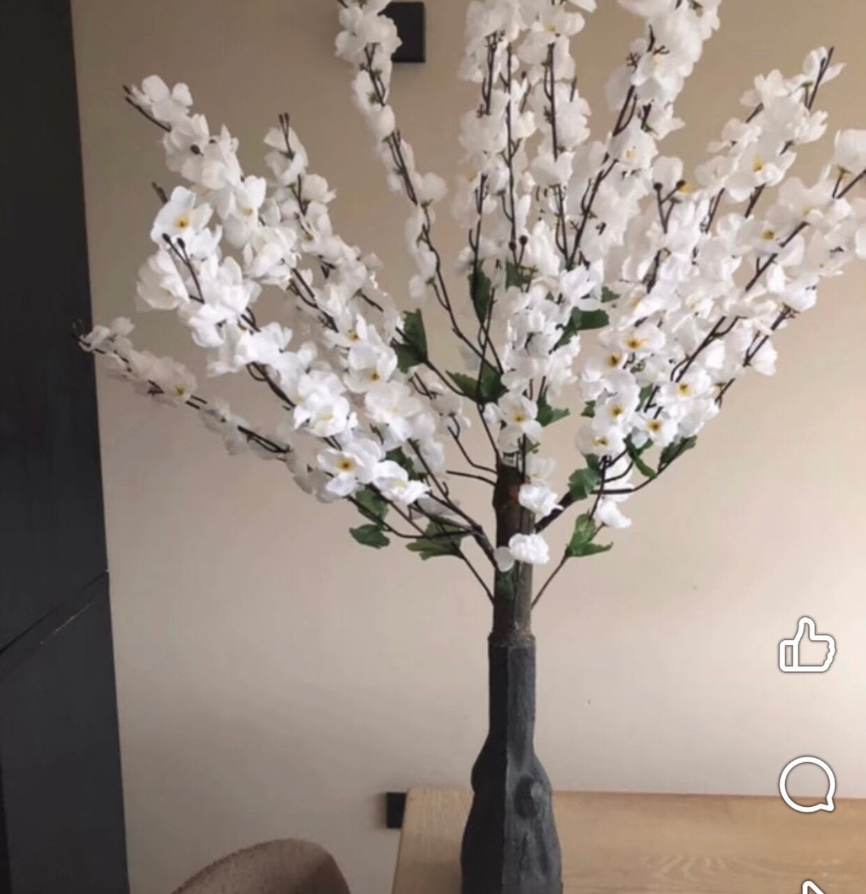 Nieuw 2x bloesems bloesembomen 95cm, Huis en Inrichting, Woonaccessoires | Kunstplanten en Kunstbloemen, Ophalen of Verzenden