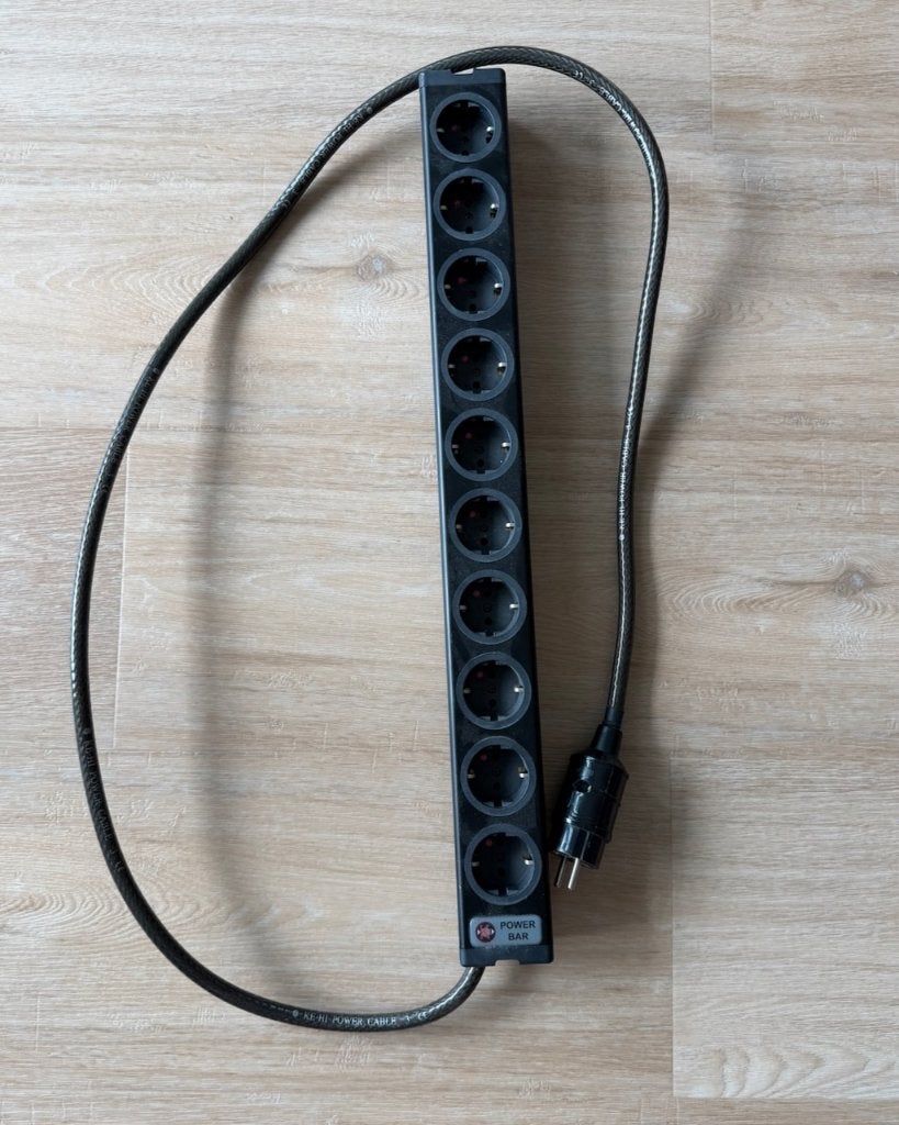 Kemp Elektroniks POWER BAR 10-Way Power cord 1.5m, Ophalen, Gebruikt, Minder dan 2 meter, Overige kabels