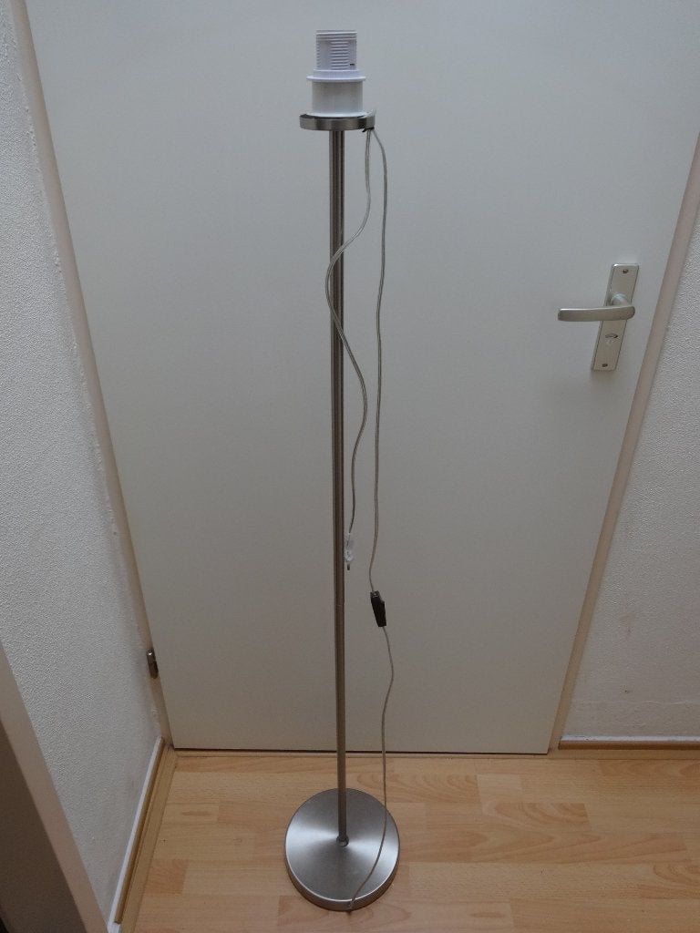 Staande vloerlamp, Ophalen, 100 tot 150 cm, E27 (groot), Zo goed als nieuw