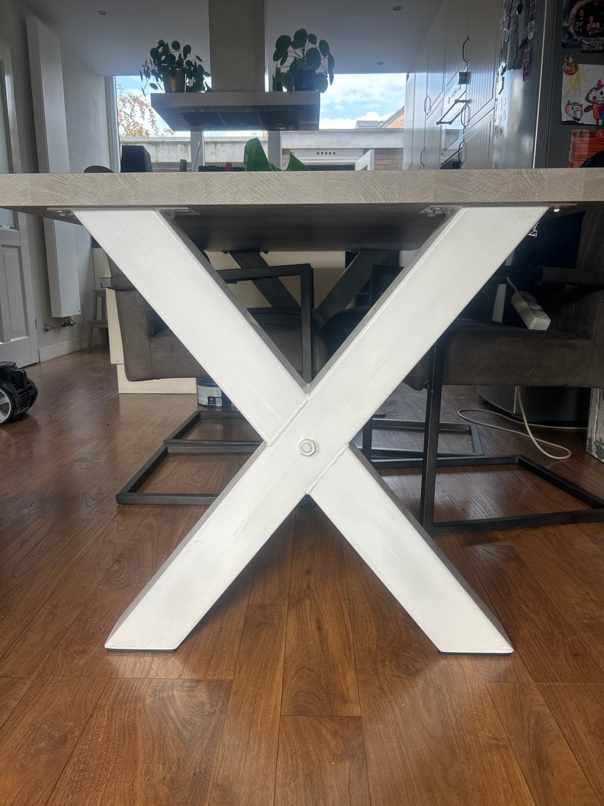 Set: Salontafel en Eettafel - A Meubel, Ophalen, Gebruikt, 50 tot 100 cm, 150 tot 200 cm