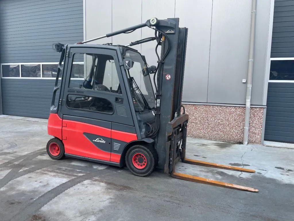 Linde E30 heftruck Sideshift en vorkenspreider (bj 2014), Overige aandrijving, Heftruck, Linde