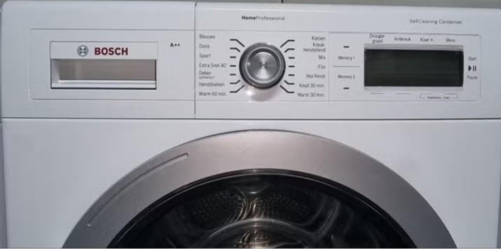 Bosch warmtepompdroger 8kg/A++, Witgoed en Apparatuur, Ophalen, 6 tot 8 kg, Overige typen, Zo goed als nieuw