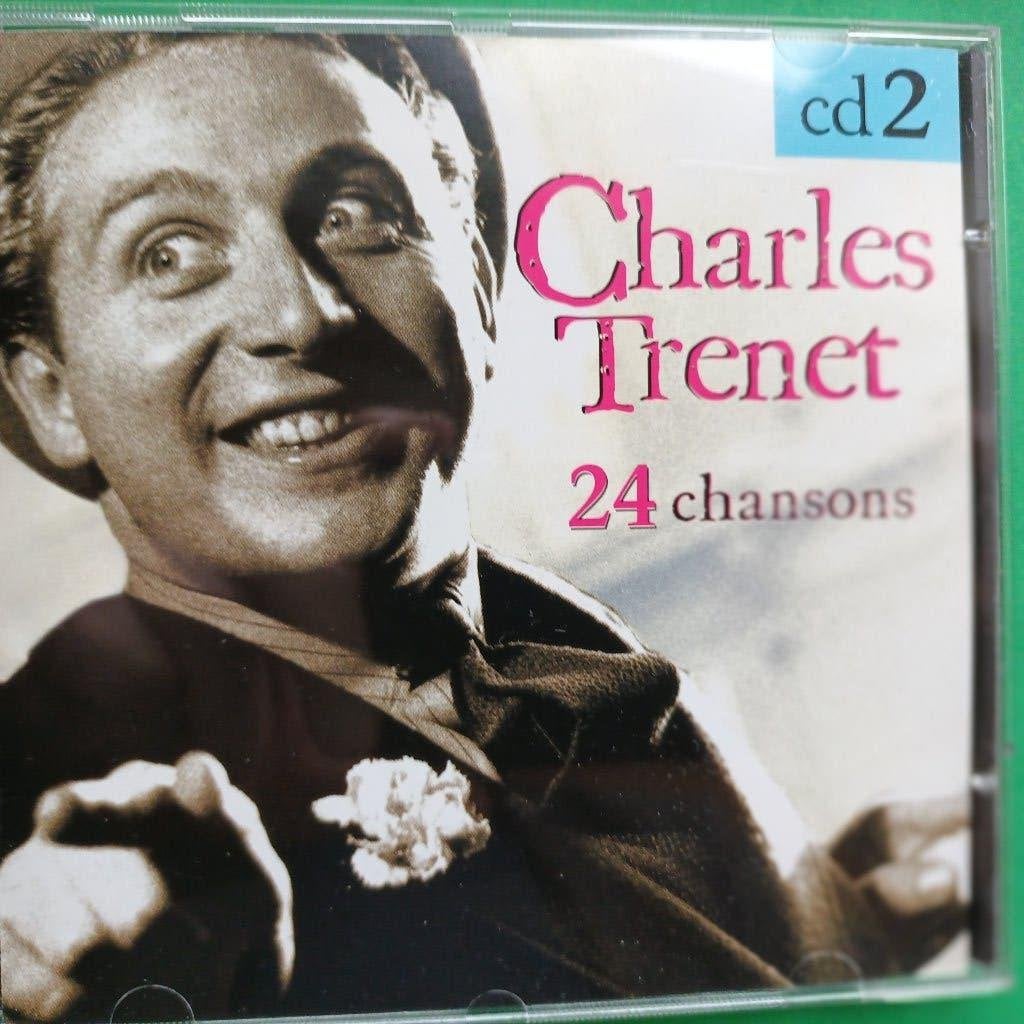 CHARLES TRENET - 24 CHANSONS ( 2 X CD), Ophalen of Verzenden, Zo goed als nieuw, Boxset