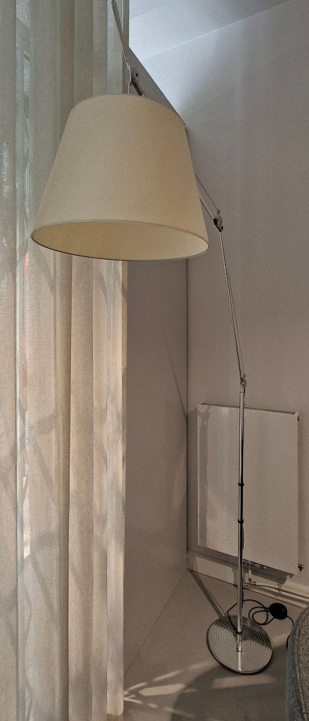 Vloerlamp Tolomeo Artemide, Huis en Inrichting, Lampen | Vloerlampen, Ophalen, 200 cm of meer, Design italiaans, Zo goed als nieuw