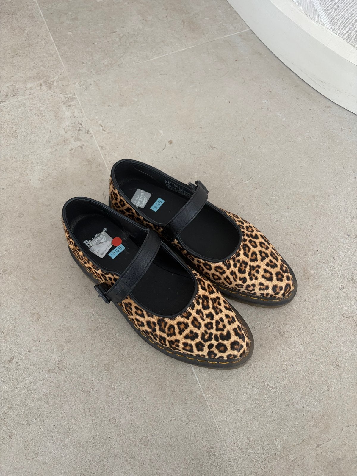 Dr. Martens Mary Jane luipaard print - Maat 40, Ophalen, Zo goed als nieuw, Overige kleuren, Ballerina's