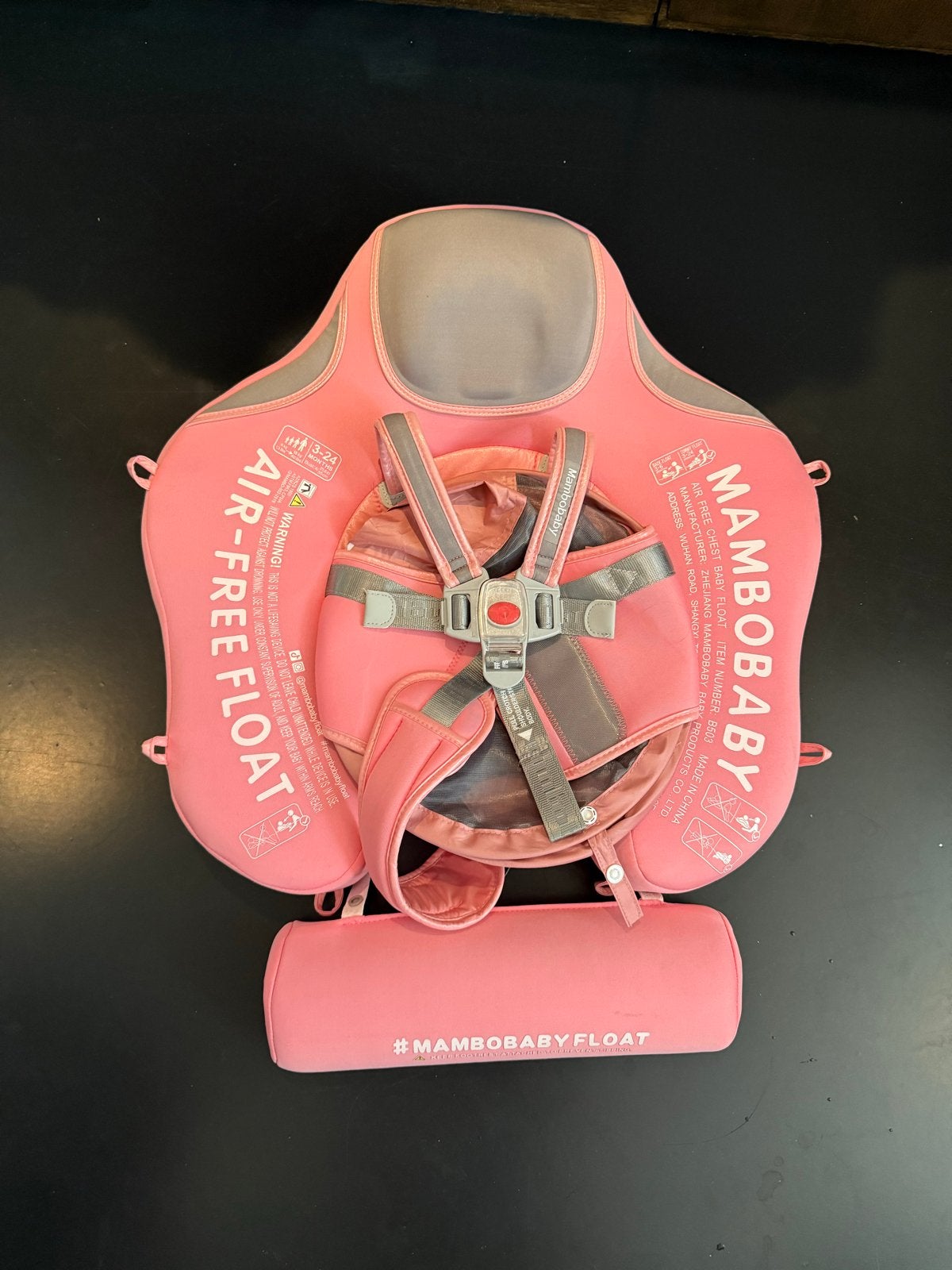 Mambobaby Zwemtrainer Roze - Veilig en Comfortabel, Verzenden, Zwemtrainer, Zitje, Mambobaby