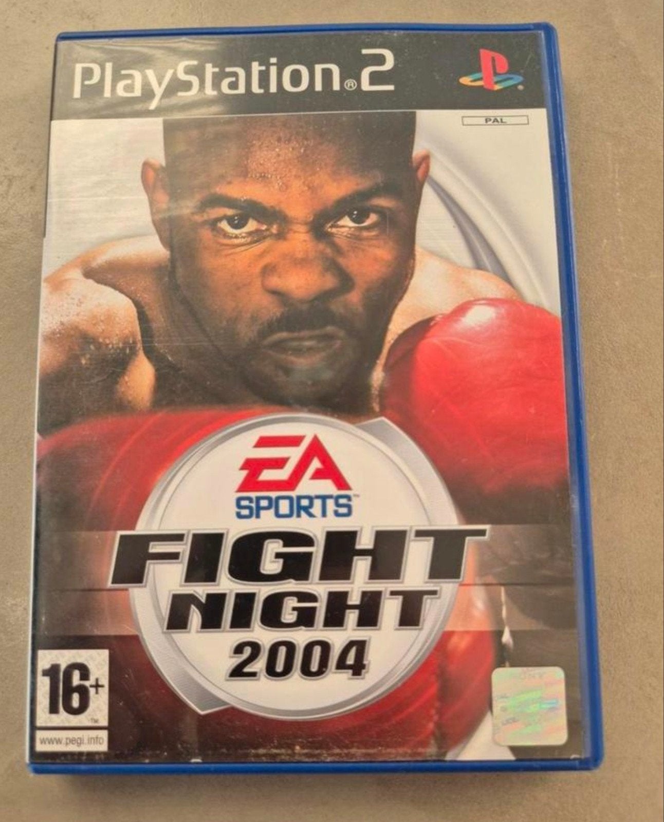 Fight Night 2004 - PlayStation 2 (PS2), Spelcomputers en Games, Gebruikt, Vechten, 2 spelers, Eén computer