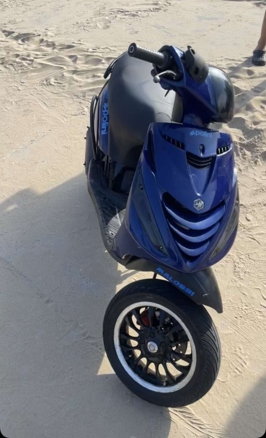 Piaggio Zip 2000 Kappenset Blauw, Ophalen of Verzenden, Gebruikt, Kap, Piaggio