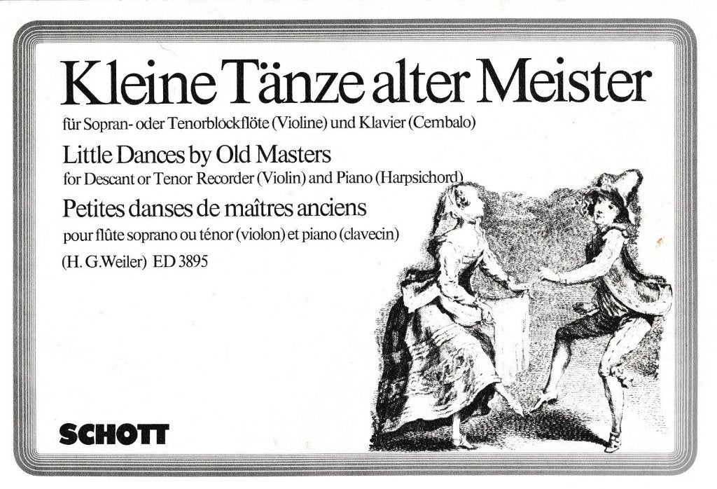 Hans Georg Weiler - Kleine Tanze alter Meister, Ophalen of Verzenden, Gebruikt, Artiest of Componist, Populair