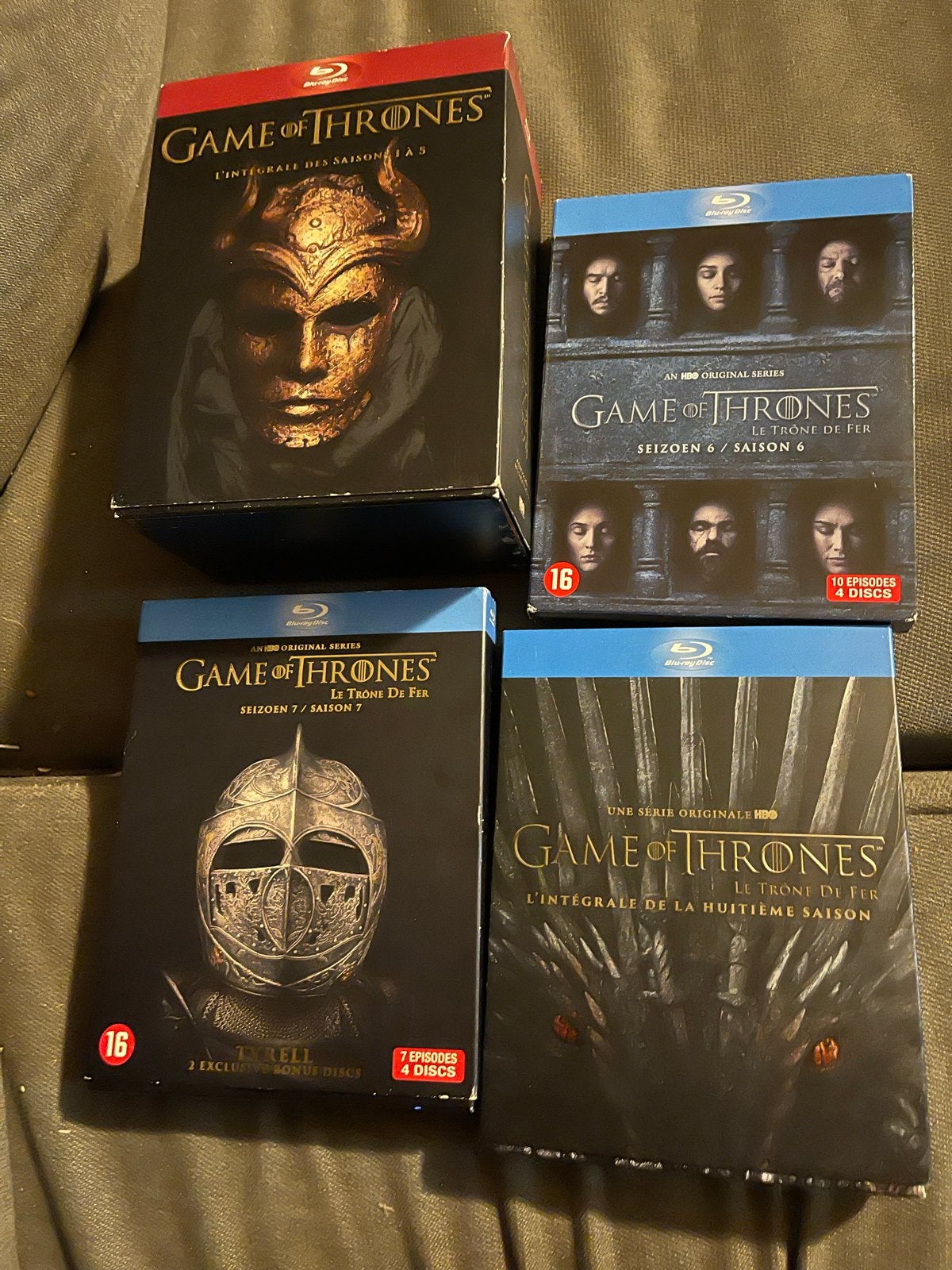 Game of Thrones Complete Serie (Seizoen 1-8) Blu-ray, Cd's en Dvd's, Vanaf 16 jaar, Nederlands, Science Fiction en Fantasy, Ophalen of Verzenden
