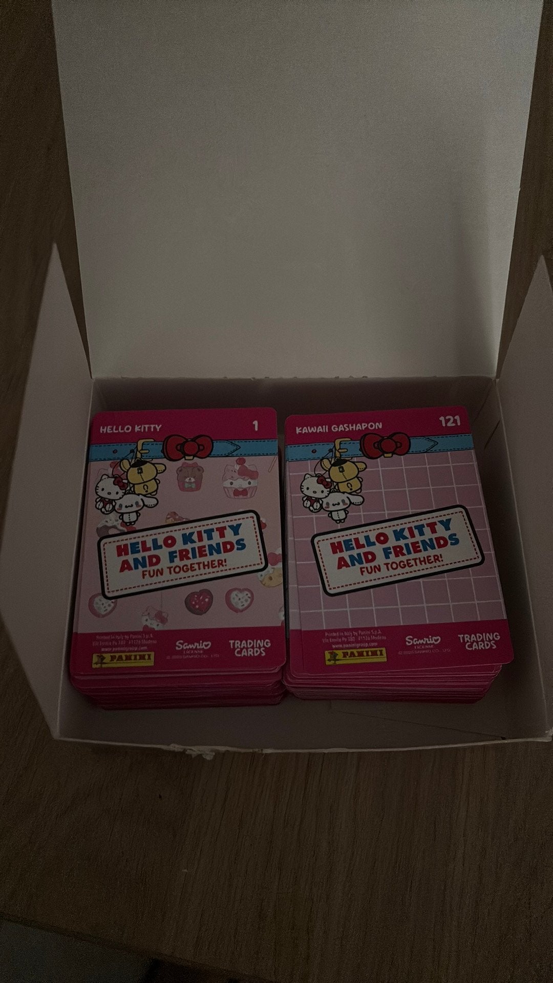 Hello Kitty and Friends Panini verzamelkaarten- ruilen, Ophalen of Verzenden, Zo goed als nieuw, Meerdere kaarten