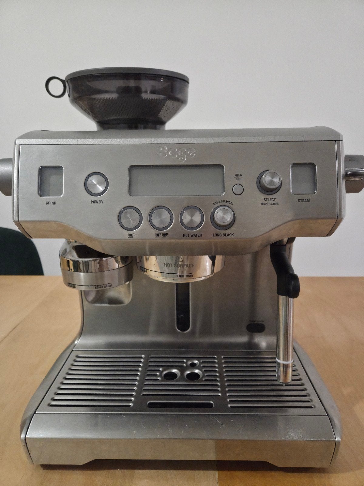 Sage the Oracle Espressomachine met bonenmaler, Witgoed en Apparatuur, Koffiezetapparaten, Ophalen, Sage Appliances, Unit 3.2, Power Road Studios, 114 Power Road, London, W4 5PY, UK