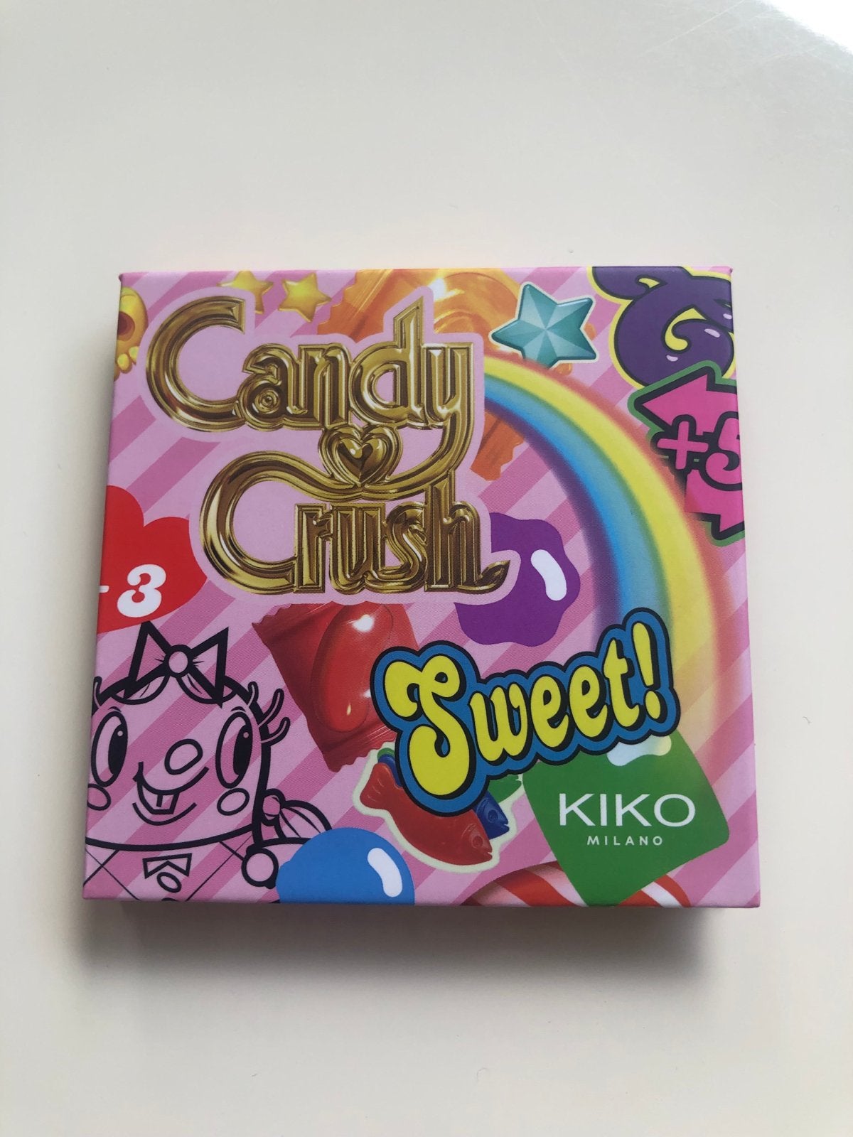 KIKO Milano Candy Crush Multi Finish Oogschaduw Palet, Ogen, Verzenden, Paars, Nieuw