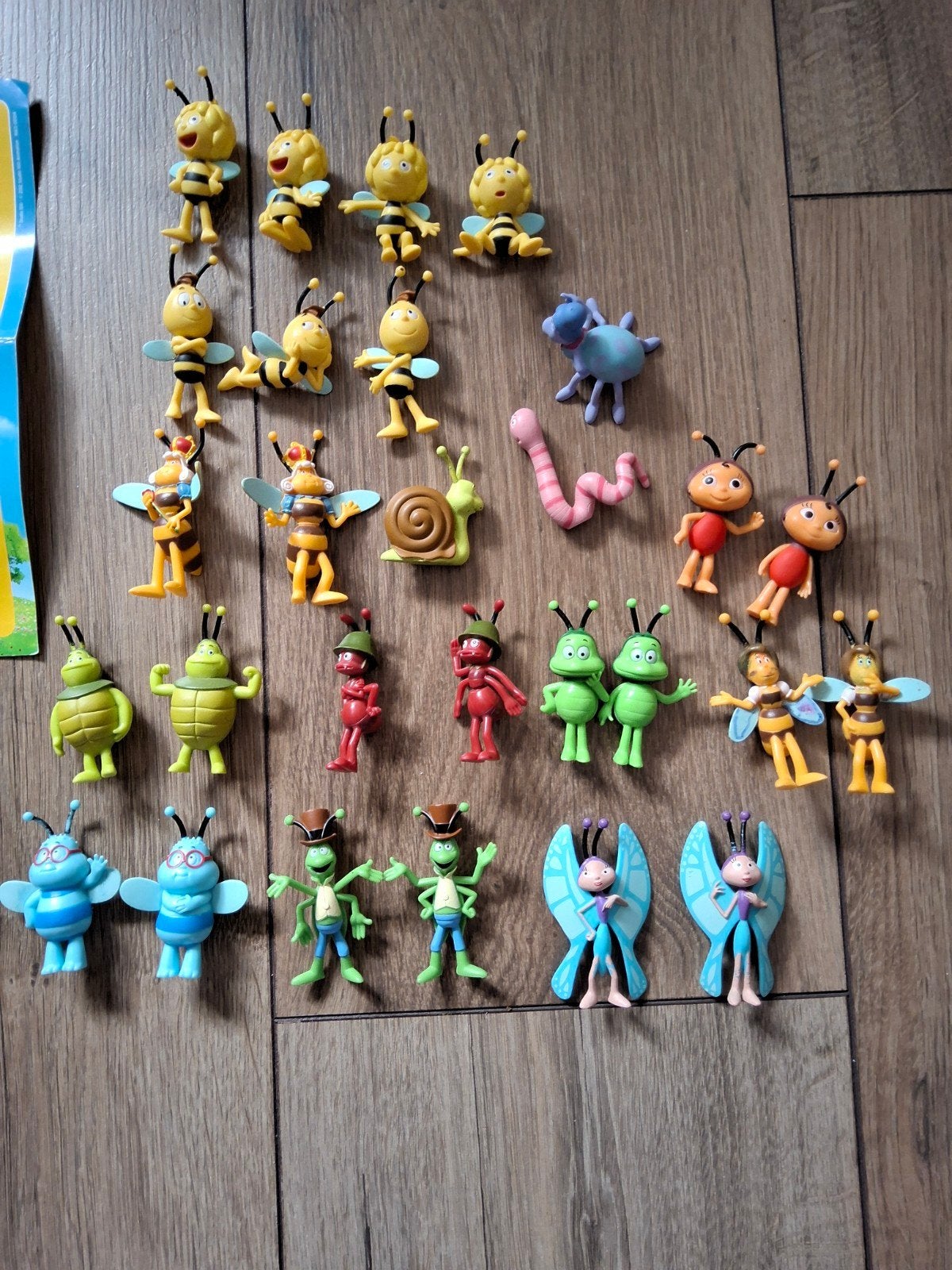 Maya de Bij: Complete Verzameling Figuren & Spel Maja de bij, Ophalen, Gebruikt