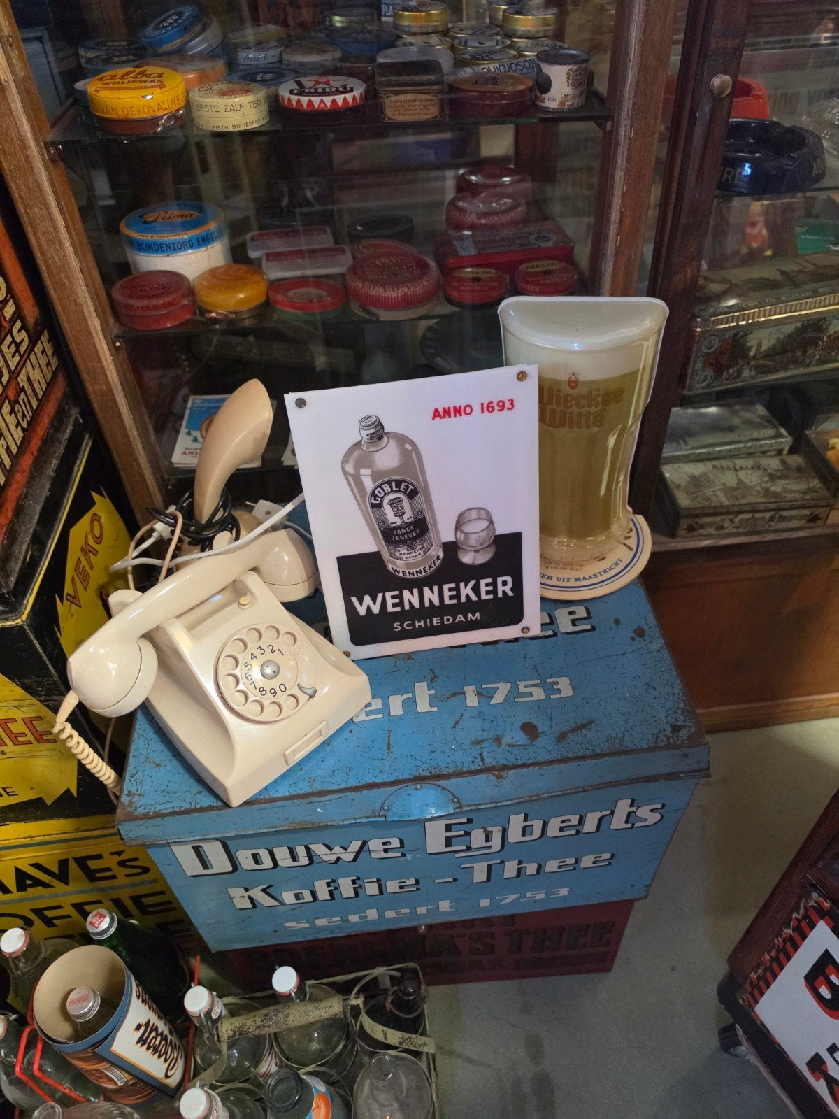 Douwe Egberts winkelblik, Ophalen of Verzenden, Koffie, Douwe Egberts