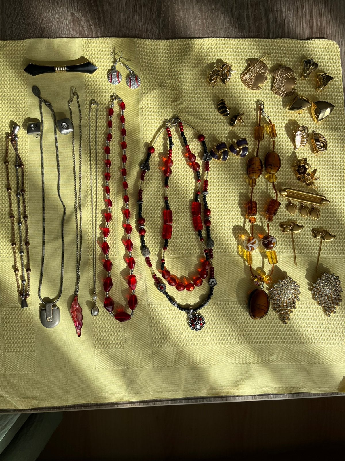 Lot sieraden 21 stuks, Sieraden, Tassen en Uiterlijk, Ophalen of Verzenden, Overige materialen, Overige typen