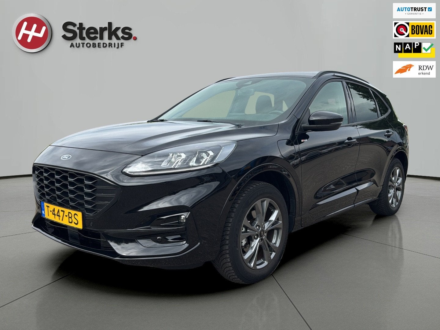 Ford Kuga 2.5 PHEV ST-Line TREKHAAK CARPLAY BOUWJAAR 2023 PE, Auto's, Dealer onderhouden, Gebruikt, Euro 6, 4 cilinders