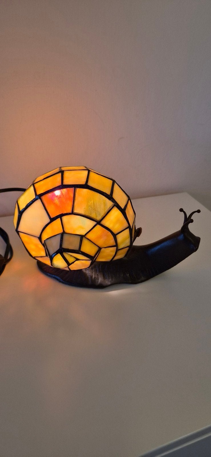 Unieke Tiffany slak lamp - sfeervolle verlichting, Ophalen