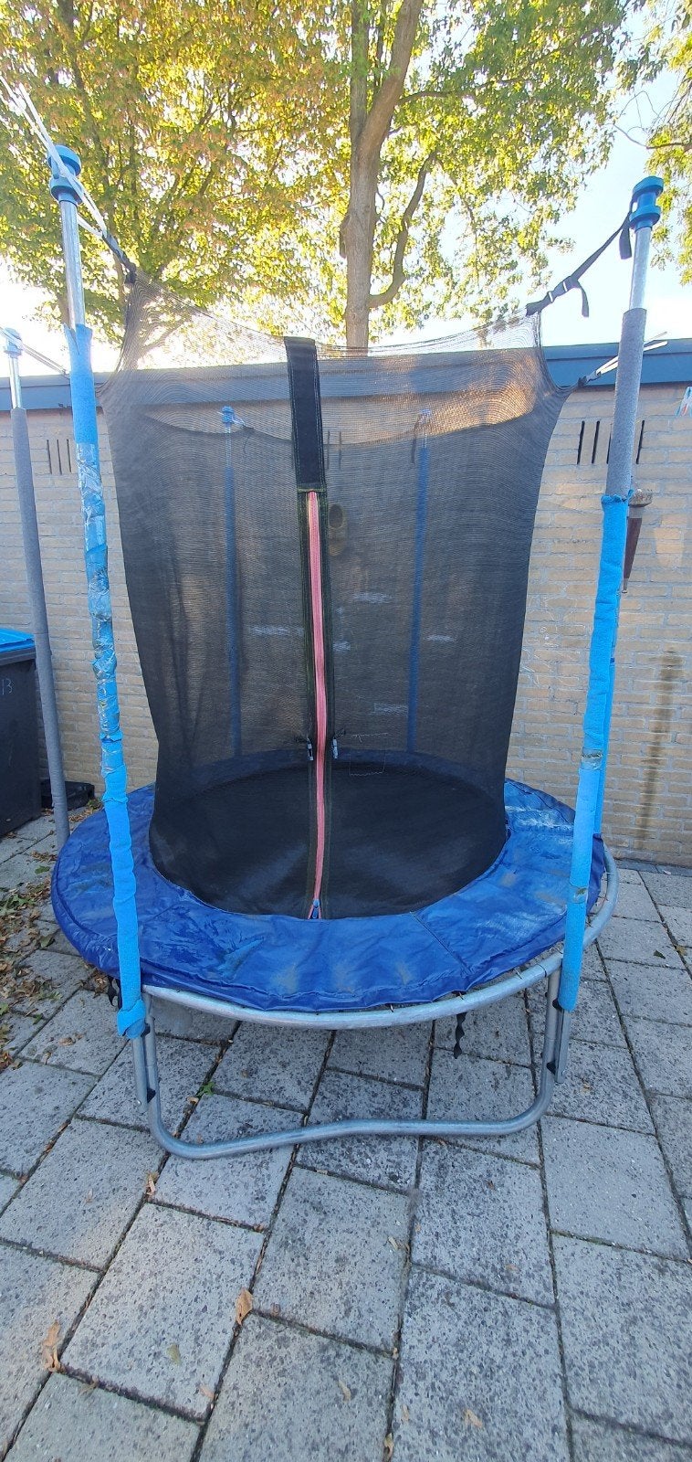 Trampoline met veiligheidsnet - 200 cm hoog, Ophalen of Verzenden