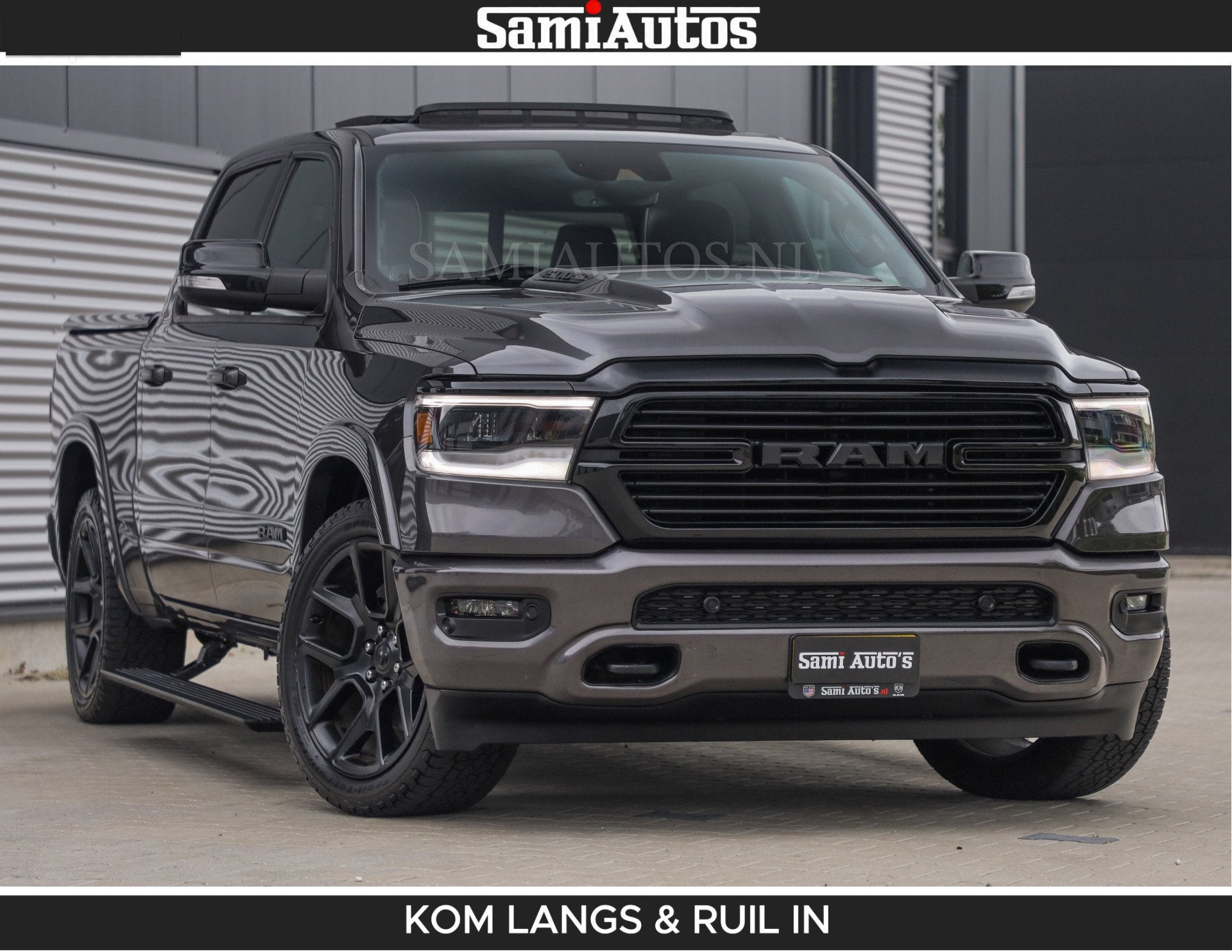 Dodge Ram SPORT LARAMIE 5.7 V8 HEMI | LUCHTVERING | 2023 | P, Auto's, Automaat, Gebruikt, 5654 cc, Met garantie (alle)