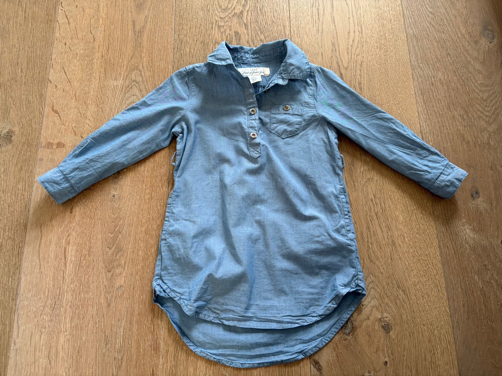 Spijkerjurkje H&M maat 92, Ophalen of Verzenden, Gebruikt, Meisje, Jurk of Rok
