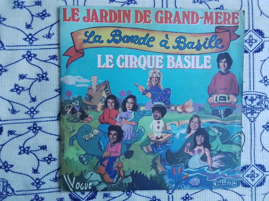 La bande à basile       Le jardin de grand-mere, Single, Ophalen of Verzenden, Pop, 1970 - 1979