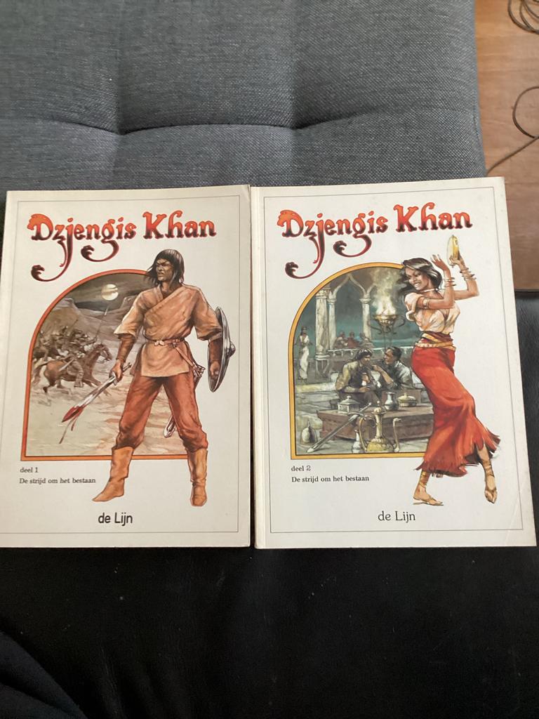 Dzjengis Khan deel 1 en 2, Boeken, Stripboeken, Ophalen of Verzenden, Gelezen