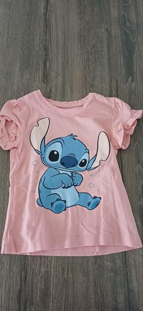 Leuk shirtje van Stitch maat 98, Gebruikt, Meisje, Ophalen of Verzenden, Shirt of Longsleeve