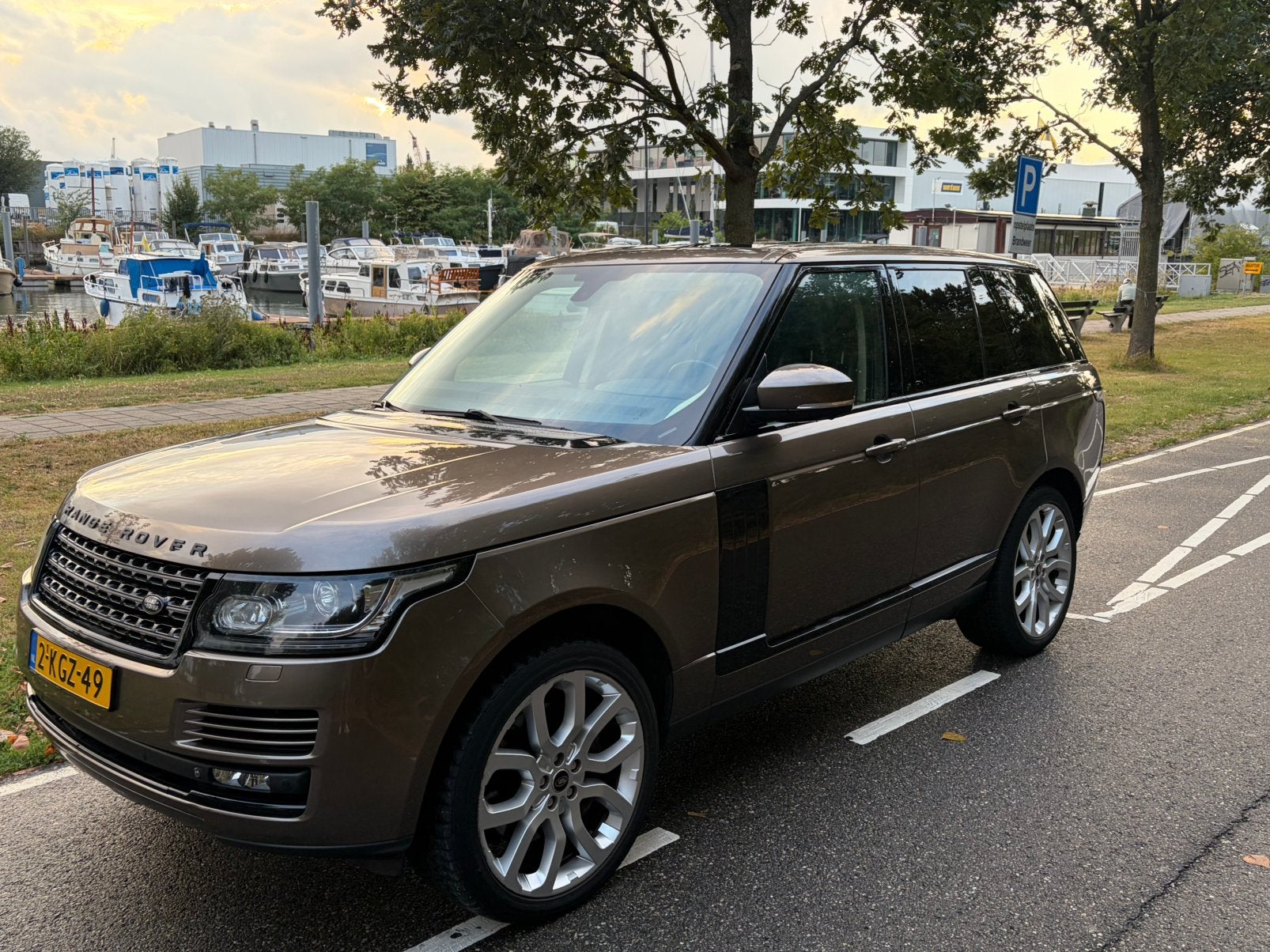 Range Rover 3.0 TDV6 258 PK | Automaat | Luxe uitvoering, Auto's, 2993 cc, Bruin, Diesel, Particulier