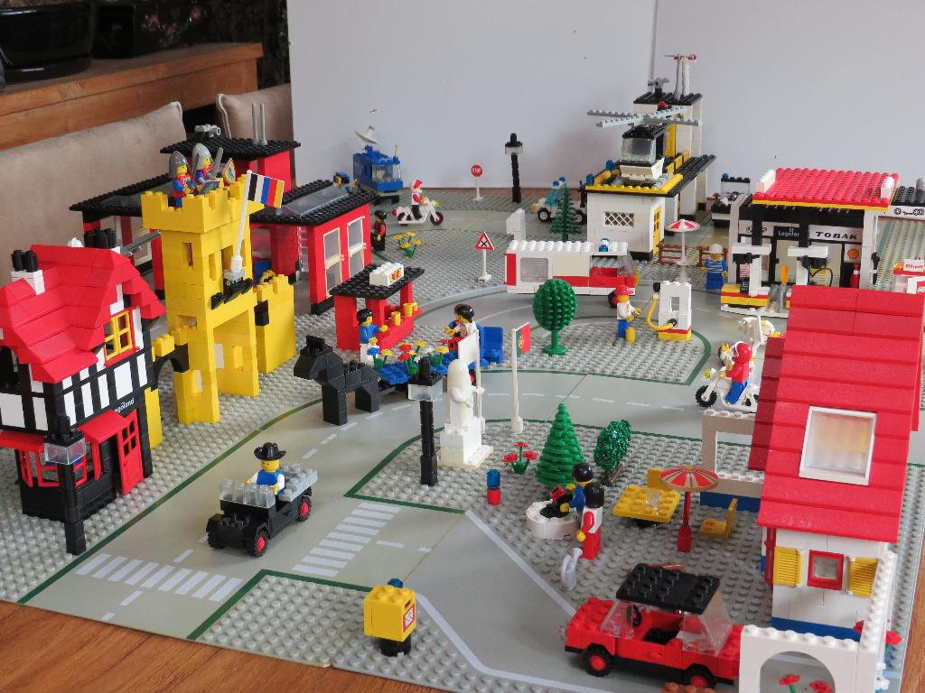 Vintage Lego City - jaren 80, Compleet, Lego, Ophalen of Verzenden, Complete set