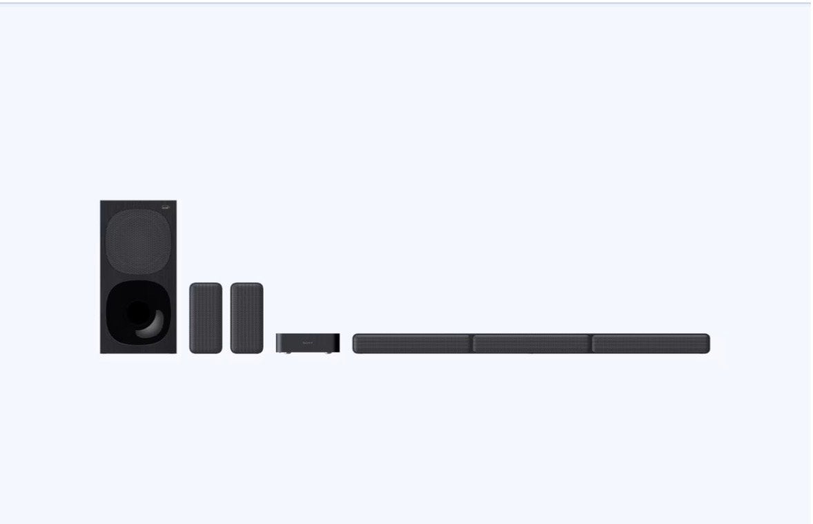 Sony HT-S40R Soundbar met Subwoofer & Draadloze Achterspeake, Ophalen, Bluetooth, Zo goed als nieuw