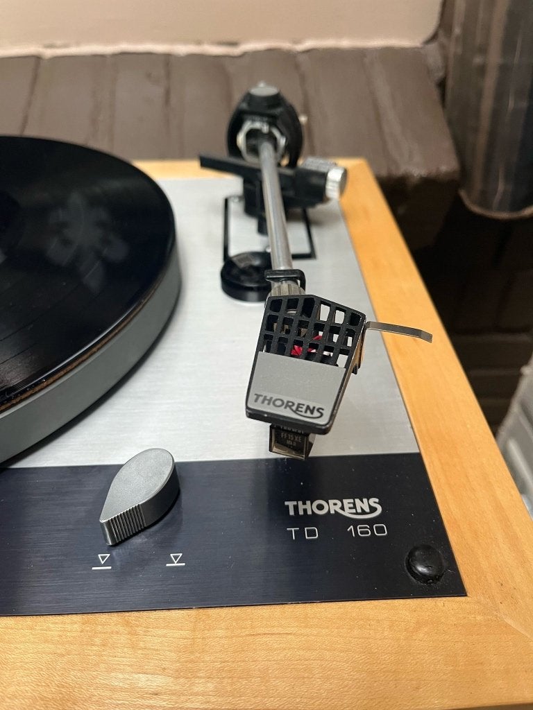 Thorens TD160, Ophalen, Zo goed als nieuw, Platenspeler, Thorens