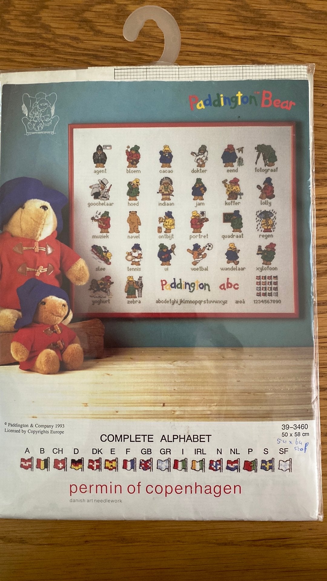 Patroon van paddington abc, Ophalen of Verzenden, Zo goed als nieuw, Patroon
