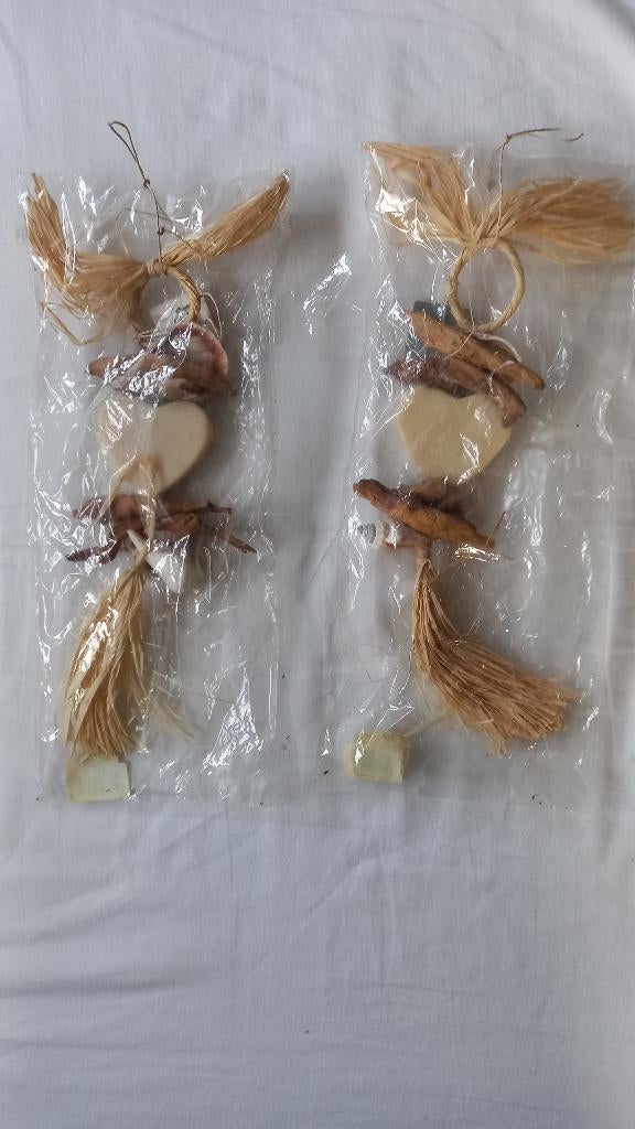 leuke zeepslinger met schelpen en houten hart, Ophalen of Verzenden