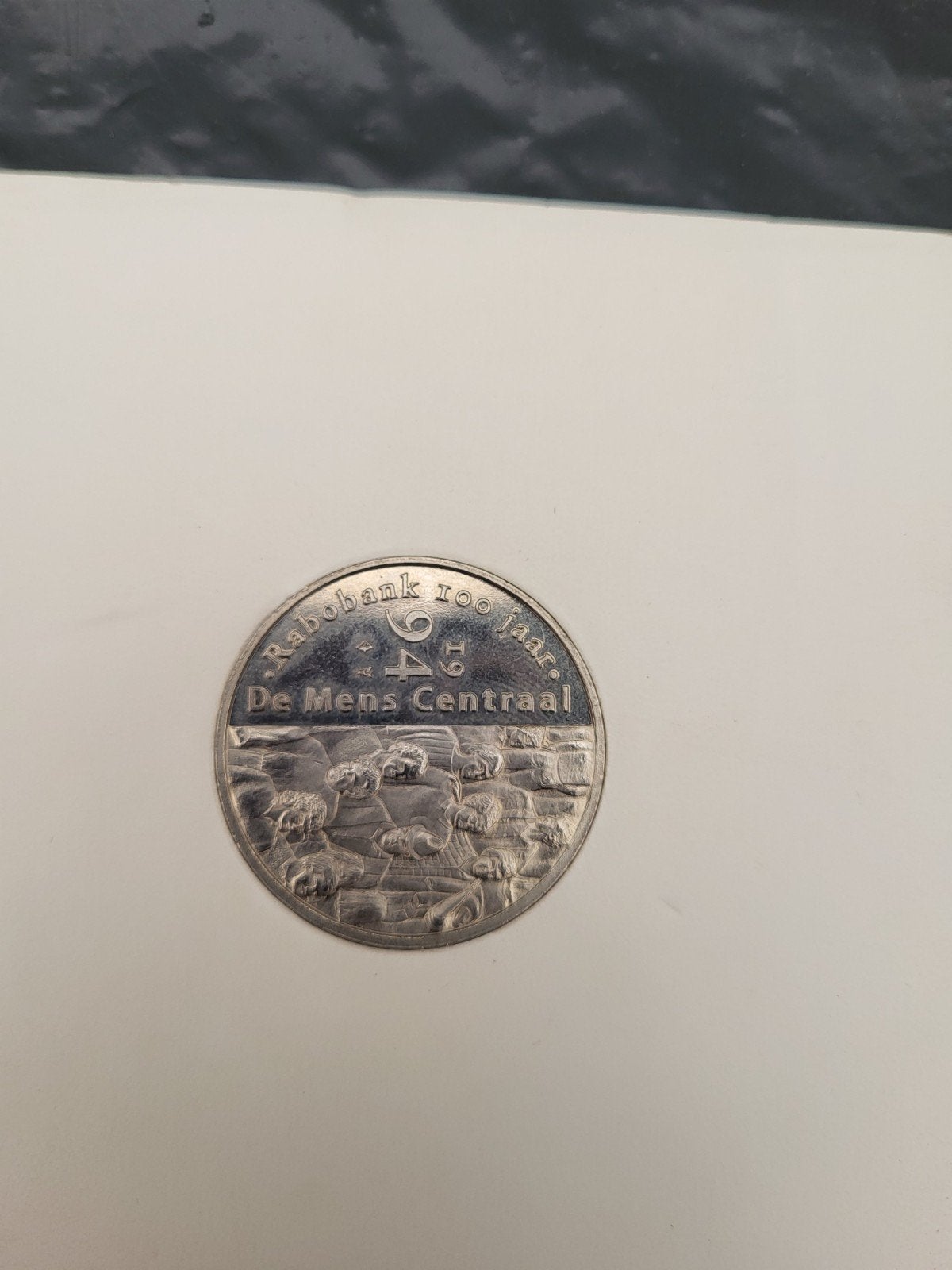 Rabobank 100 jaar (k1), Ophalen of Verzenden, Nederland, Munten