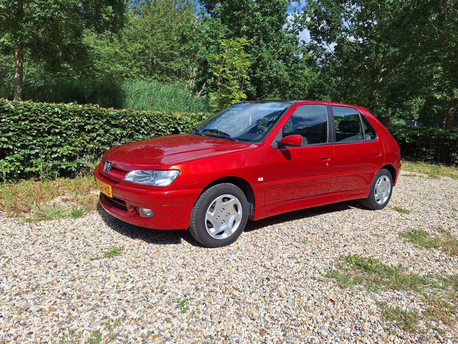 Peugeot 306 1.6 XR 1999 Rood, Auto's, Voorwielaandrijving, 49 €/maand, 1200 kg, Handgeschakeld