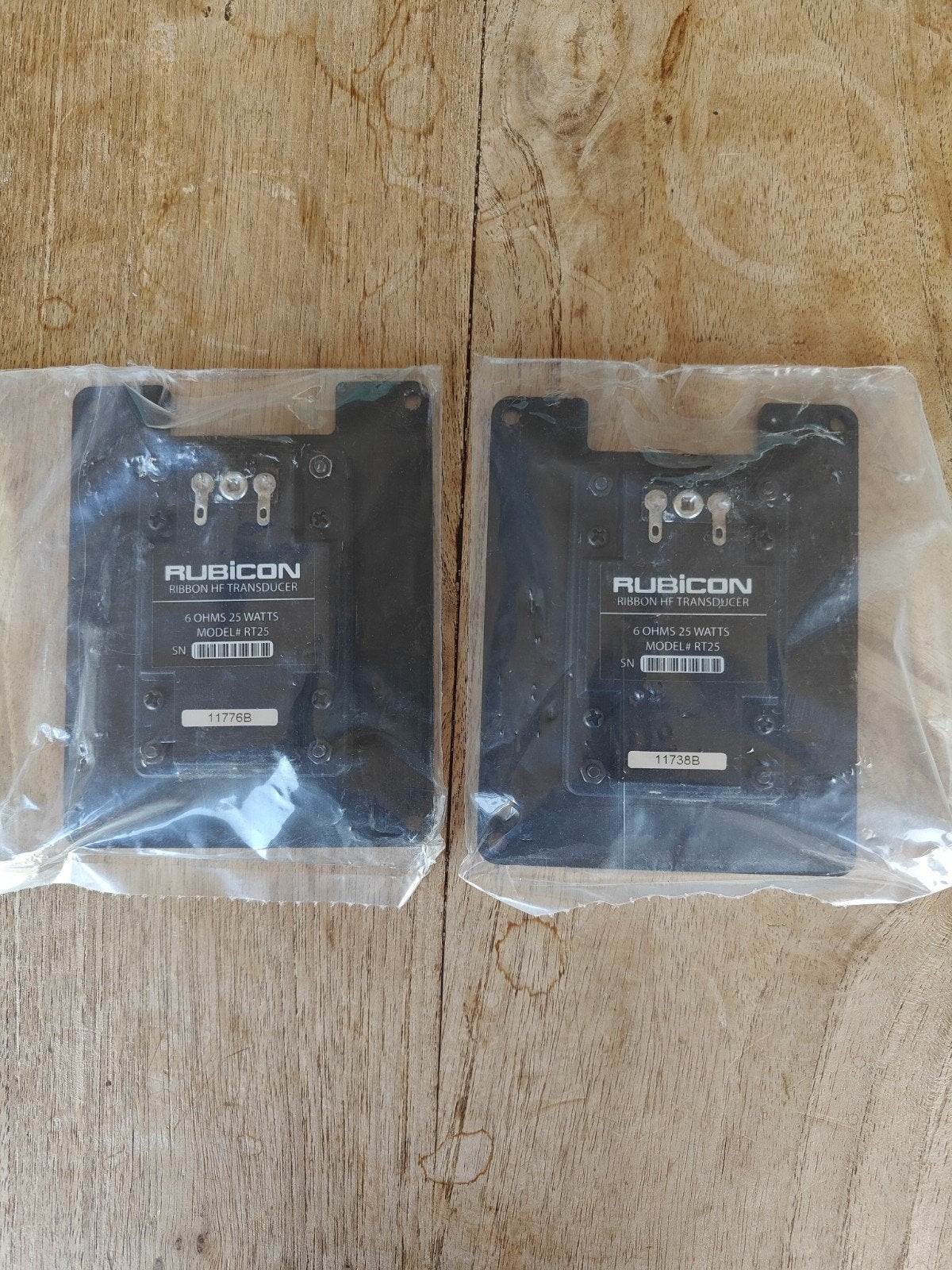 Nieuwe Rubicon Ribbon HF Transducer Tweeters (2 stuks), Overige merken, Overige typen, Nieuw, Ophalen of Verzenden