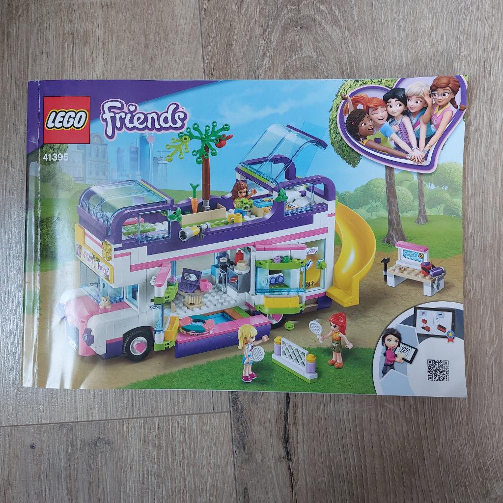 LEGO Friends Vriendschapsbus - 41395, Kinderen en Baby's, Speelgoed | Duplo en Lego, Lego, Friends, Ophalen of Verzenden, Zo goed als nieuw