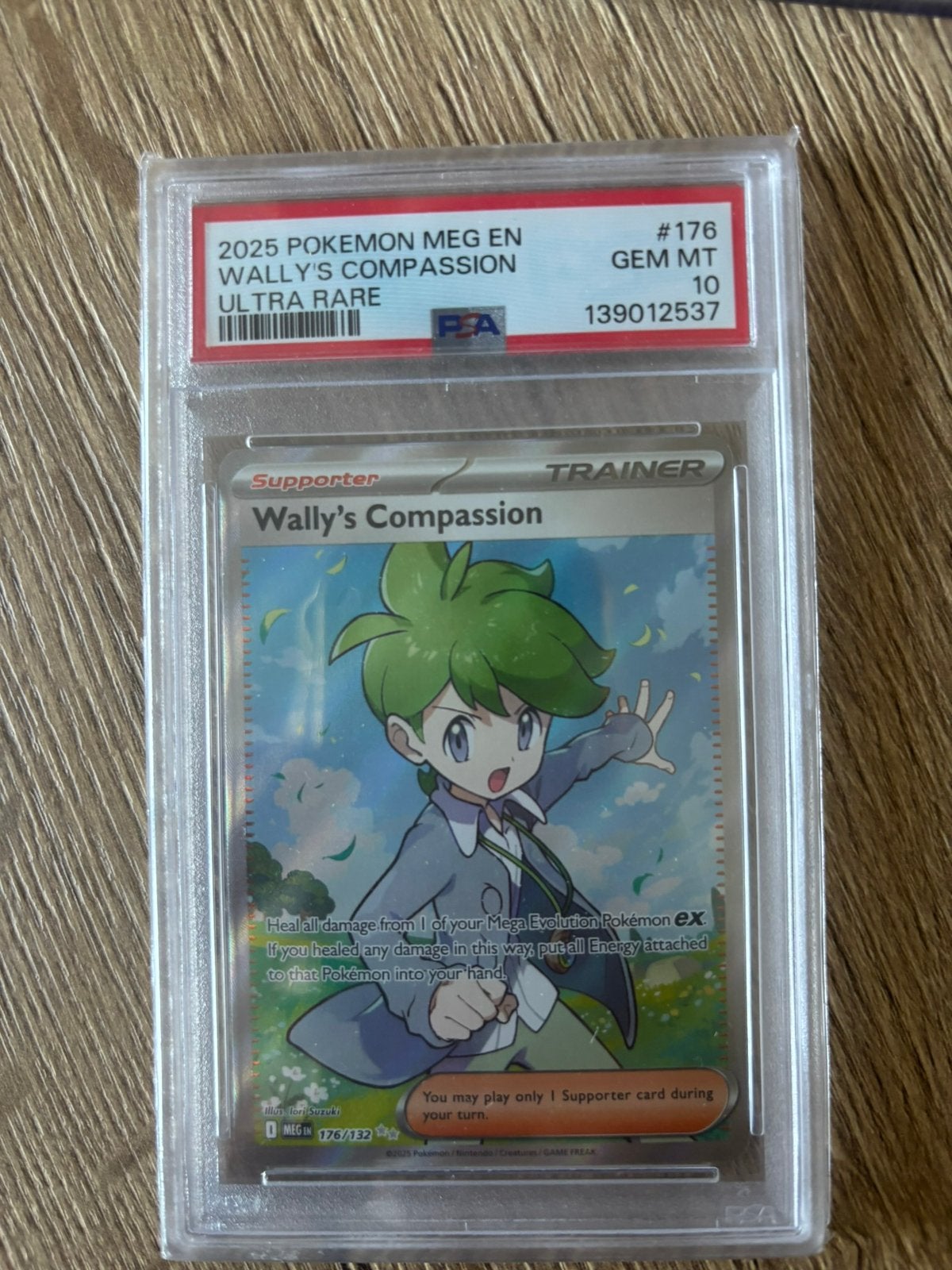 Wally’s Compassion #176/132 – PSA 10 Gem Mint, Ophalen of Verzenden, Zo goed als nieuw